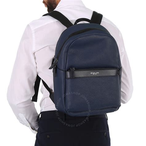 michael kors mens greyson leather backpack|Greyson Pebbled Leather Backpack .